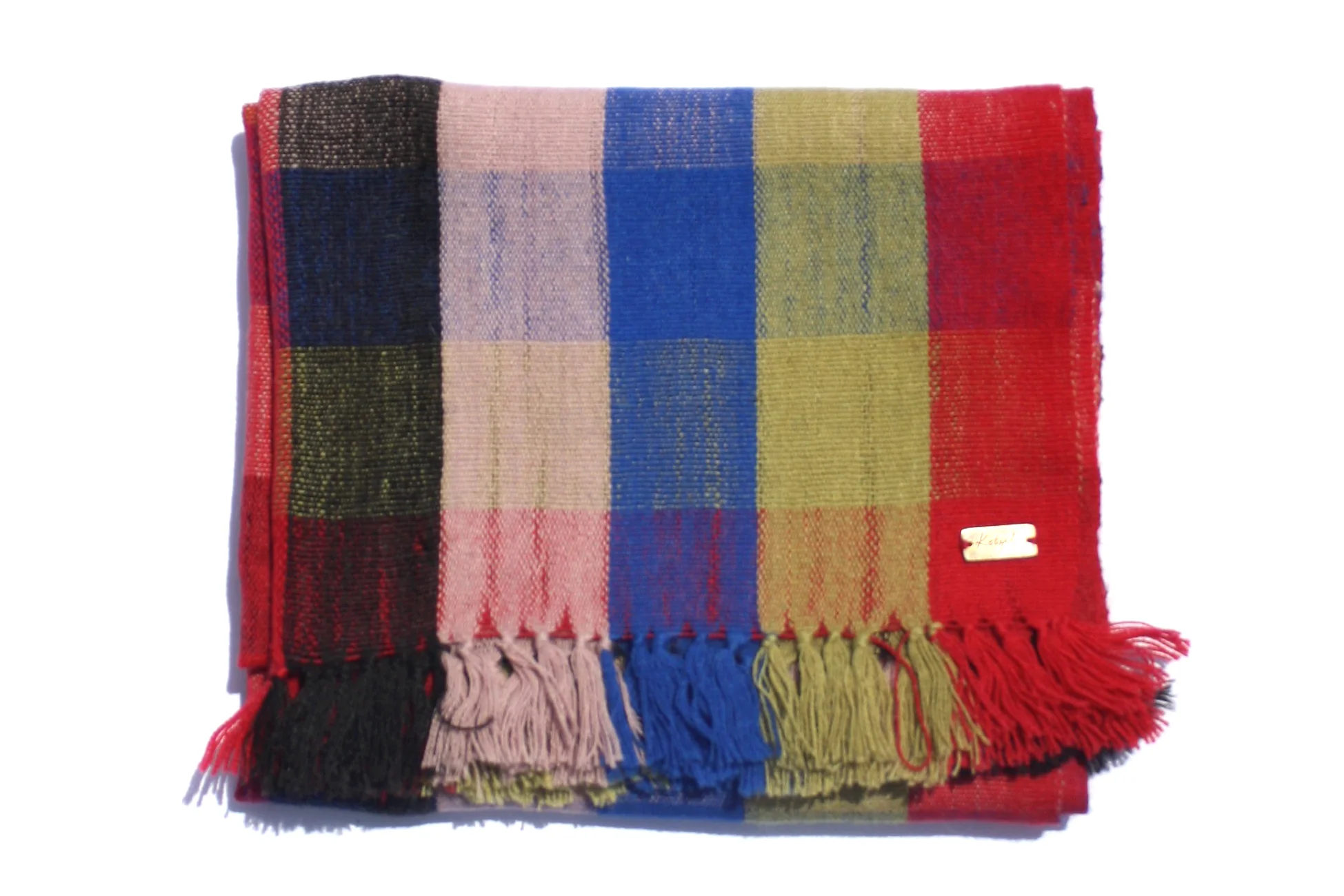 Mes Checks Scarf — Ketzali Accessories
